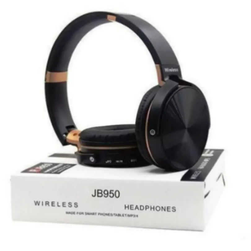 Fone de Ouvido Bluetooth Sem Fio  JB 950  Radio FM Mp3 Cartão Memória