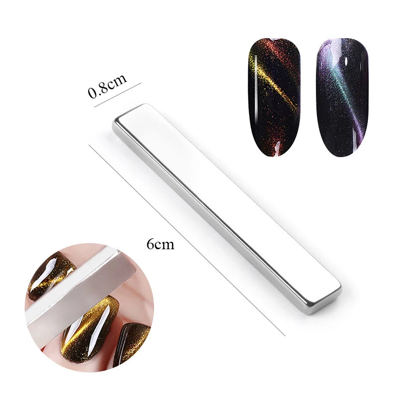 5mm Round Magnet Balls Multi-function Nails Sparkling Flower Carving Cat Magnet Strong Magnetic Stick Manicure DIY Magnet Rod