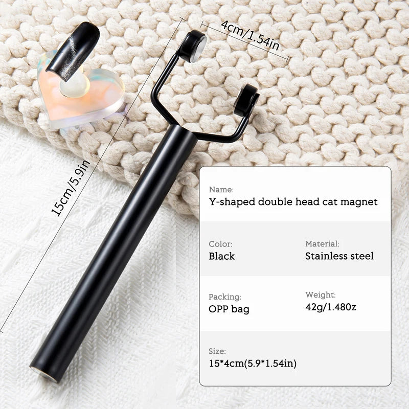 5mm Round Magnet Balls Multi-function Nails Sparkling Flower Carving Cat Magnet Strong Magnetic Stick Manicure DIY Magnet Rod
