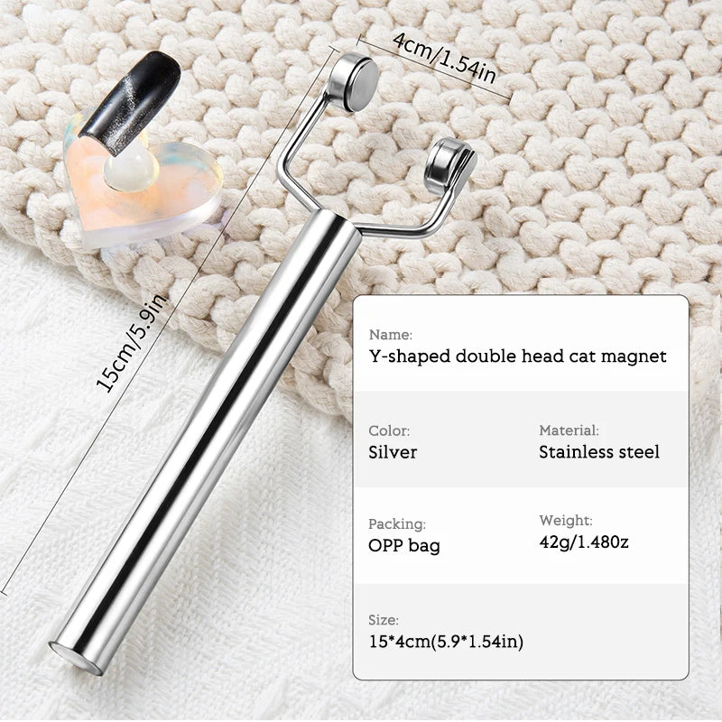 5mm Round Magnet Balls Multi-function Nails Sparkling Flower Carving Cat Magnet Strong Magnetic Stick Manicure DIY Magnet Rod
